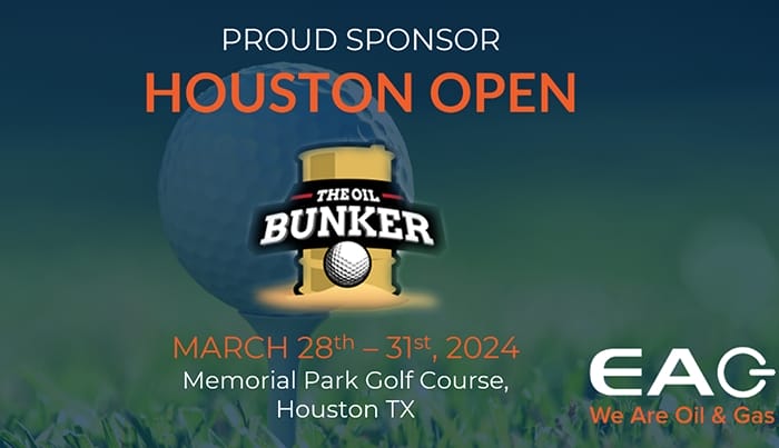 EAG Is A Proud Sponsor Of The Houston Open Oil Bunker Golf Tournament!